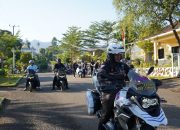 Promosikan Potensi Alam, Kapolda Sulbar Bareng PJU Jelajahi Keindahan Air Terjun Tamasapi