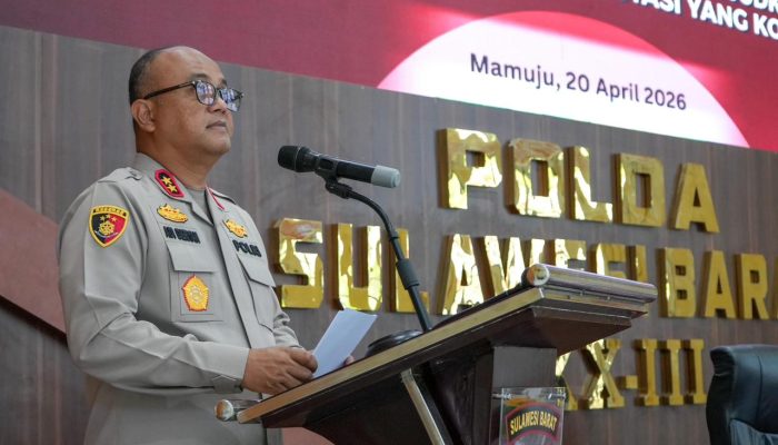 Kapolda Sulbar Pimpin Pelatihan Pra Operasi Sikat Marano 2026: Tekan Kriminalitas, Ciptakan Kamtibmas Kondusif   