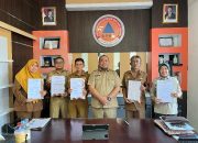 Tingkatkan Akuntabilitas Organisasi, Kalaksa BPBD Sulbar Teken Perjanjian Kinerja dengan Bidang dan Sekretariat