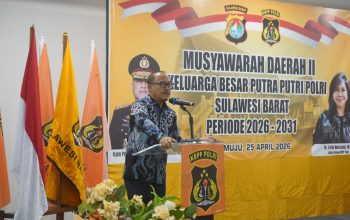 Hadiri Musyawarah KBPP Polri Sulbar, Gubernur: Kita Mengambil Peran demi Kemajuan Daerah