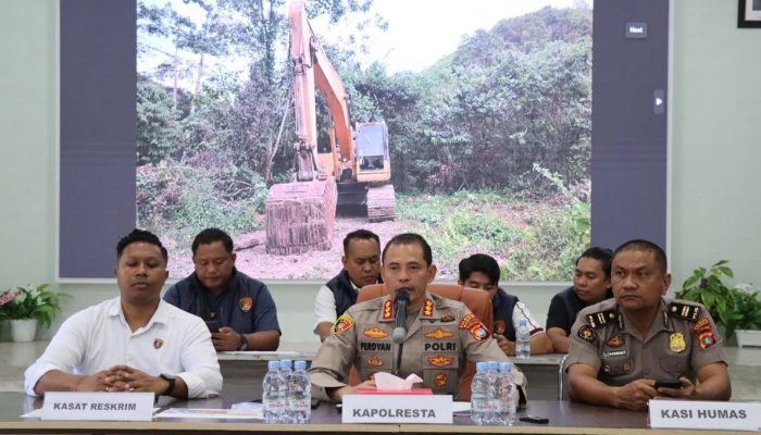 Polresta Mamuju Ungkap 3 Titik Penambangan Emas Ilegal di Kalumpang
