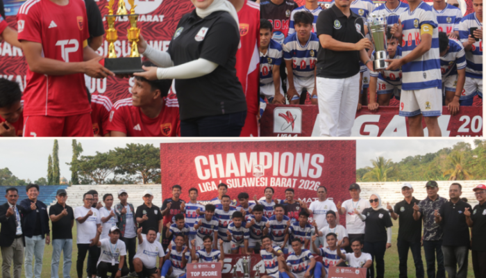 Bupati Mamuju Turut Hadir Saksikan Laga Final Kompetisi Liga 4 Piala Gubernur
