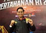Bripda Risaldi Kembali Harumkan Nama Polda Sulbar, Tambah Koleksi Emas di Ajang Karate Piala Menhan RI