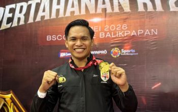 Bripda Risaldi Kembali Harumkan Nama Polda Sulbar, Tambah Koleksi Emas di Ajang Karate Piala Menhan RI