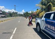 Fokus Pengamanan Jam Pulang Sekolah, Ditlantas Polda Sulbar Padukan Pelayanan dan Edukasi Keselamatan
