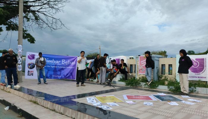 Hari Kebebasan Pers, AJI Mandar Sebut  Ruang Ekspresi Kini Kian Menyempit