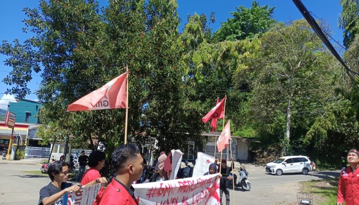 GMNI Mamuju Tagih Janji Pemerintah Terkait Kesejahteraan Buruh dan Pendidikan 