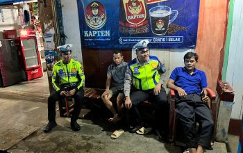 Gencarkan Patroli Malam, PJR Ditlantas Polda Sulbar 