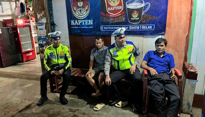 Gencarkan Patroli Malam, PJR Ditlantas Polda Sulbar 