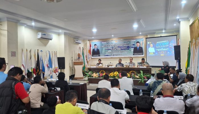 Pemprov Sulbar Apresiasi Langkah KONI Susun Strategi Menuju PON   