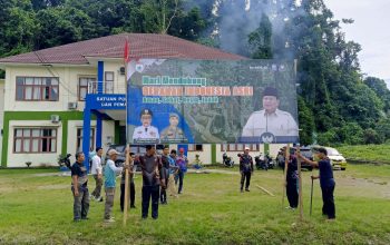 Tindak Lanjut Arahan Presiden, Satpol PP dan Damkar Sulbar Kerja Bakti Serentak Dukung Gerakan Indonesia ASRI