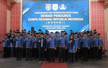 KORPRI Polman Masa Bakti 2025–2030 Resmi Dilantik, Sekda Sulbar Harap Perkuat Profesionalisme ASN