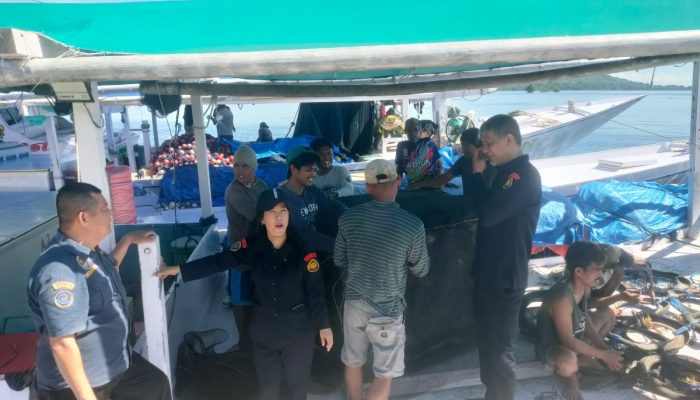 Langkah Nyata Dorong Kepatuhan Nelayan Demi Masa Depan Ekonomi Biru, DKP Sulbar Periksa Dokumen Kapal di Tengah Laut   