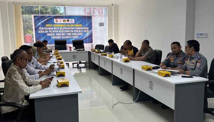 Sinergi Lintas Instansi: SMA hingga SMK di Sulbar Bakal Jadi Agen Keselamatan Jalan Raya 