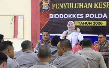Bid Dokkes Polda Sulbar Gelar Penyuluhan Jantung dan Hipertensi di Polres Majene, Jaga Kesehatan Personel