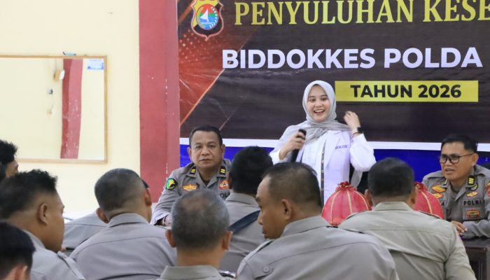 Bid Dokkes Polda Sulbar Gelar Penyuluhan Jantung dan Hipertensi di Polres Majene, Jaga Kesehatan Personel