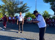Semarak Hari Bhayangkara dan Satu Dekade Polda Sulbar, Kapolda Buka Turnamen Bola Voli Antar Satker