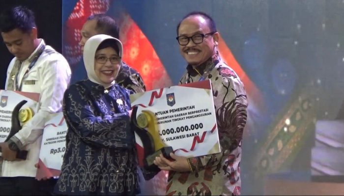 Sulbar Juara I Se-Sulawesi Turunkan Pengangguran, Gubernur Suhardi Duka: Ini Anugerah untuk Rakyat, Bukan untuk Saya