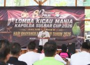 Kapolda Sulbar Buka Lomba Kicau Mania, Semarak Hari Bhayangkara ke-80   
