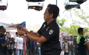 Ratusan Peserta Padati Adu Suara Merdu Burung, Kicau Mania Semarakkan HUT Bhayangkara ke-80 di Polda Sulbar