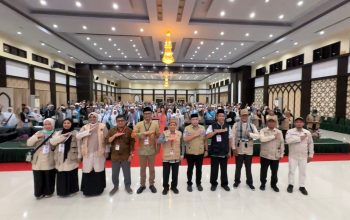 Pemprov Sulbar Terima Secara Langsung Kedatangan Rombongan Jamaah Hahi Kloter UPG 12