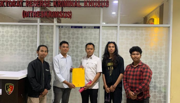 GPMM Mamasa Laporkan Proyek Aspal 6,3 M Yang Diduga Mangkrak ke Polda Sulbar   