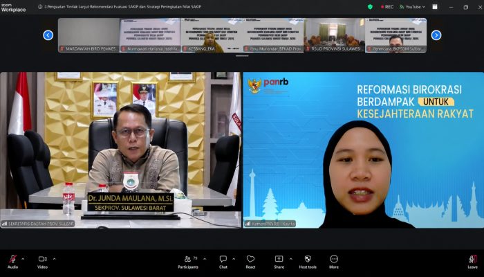 Tindak Lanjut Rekomendasi Evaluasi, Biro Organisasi Setda Sulbar Mantapkan Strategi Peningkatan Nilai SAKIP   