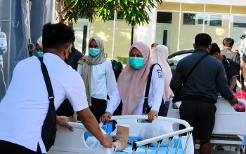 Sigap dan Responsif, RSUD Sulbar Evakuasi Pasien ke Area Aman Pascagempa Palu