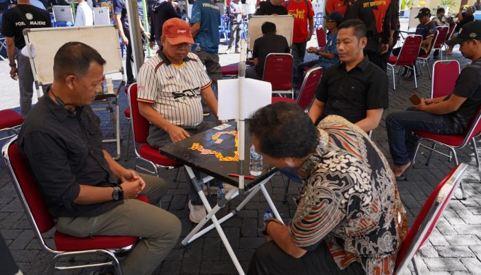 Kapolda Sulbar Buka Lomba Domino: 1.120 Peserta dari Berbagai Daerah Siap Adu Strategi Dalam Semarak Hari Bhayangkara ke‑80