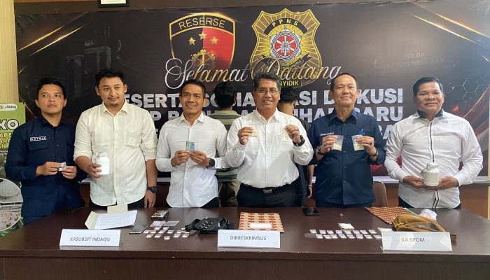 Ditkrimsus Polda Sulbar dan Balai POM Ungkap Peredaran Obat Ilegal Boje di Mamuju, Ribuan Butir Diamankan