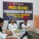 Ditreskrimum Polda Sulbar Gelar Konferensi Pers, Paparkan Pengungkapan Kasus Menonjol Periode Januari–Juni 2026
