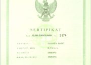 Pengumuman Tentang Sertifikat Hilang