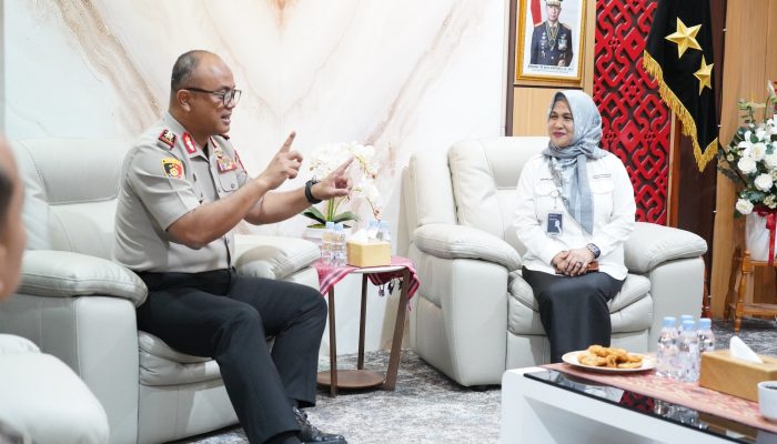 Kapolda Sulbar Terima Audiensi Kepala BKKBN Sulbar, Perkuat Sinergi Cegah Stunting dan Pernikahan Dini