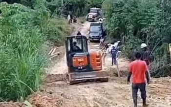 Rehab Jalan di Dusun Kalausu, Akses Masyarakat Ulumanda Kini Mulai Pulih
