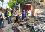 Dua Rumah Terbakar di Polewali, Polisi Lakukan Pengamanan dan Selidiki Penyebab Kebakaran   