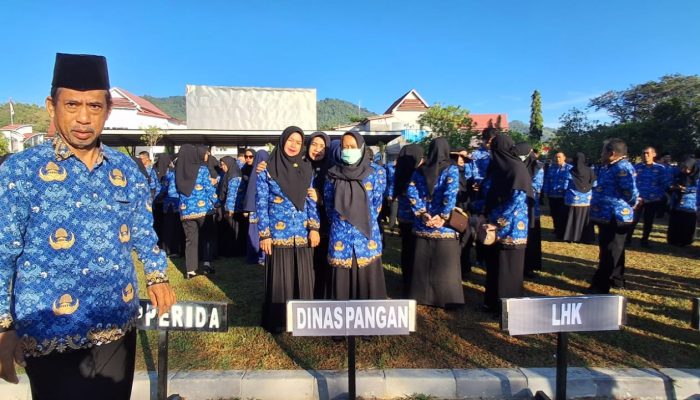 Dinas Pangan Sulbar Ikuti Upacara Hari Kesadaran Nasional, Sekda Tekankan Disiplin ASN dan Komitmen Pembangunan Daerah   