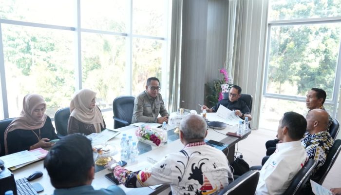 Sekda Sulbar Terima Audiensi Pemkab Polman, Bahas Koordinasi Permohonan Hibah Barang Milik Daerah
