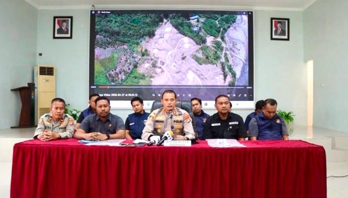 Polresta Mamuju Ungkap Tiga Kasus Tambang Emas Ilegal, Empat Tersangka Resmi Ditahan   