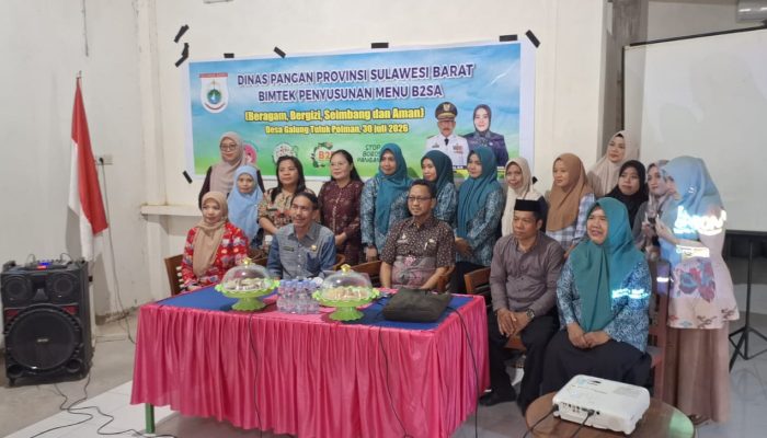 Dinas Pangan Sulbar Perkuat Penerapan Pola Konsumsi B2SA melalui Bimtek di Desa Galung Tuluk