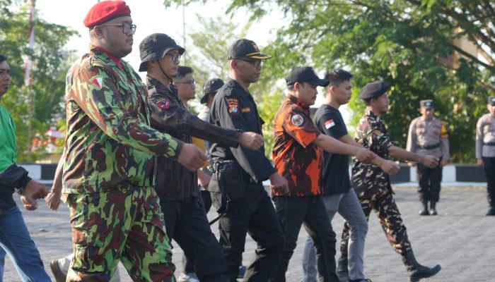 Sabuk Kamtibmas Polda Sulbar, Gandeng Komunitas Jaga Kondusivitas Jelang HUT RI ke-81   