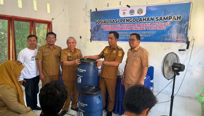 DLHK Sulbar Gelar Sosialisasi Pengelolaan Sampah: Upaya Mitigasi Perubahan Iklim Tingkat Provinsi