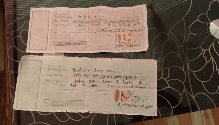 Prihal Gadai Kebun Sawit, Kadinsos Mateng Dituding Ingkar Janji dan Tak Bertanggungjawab