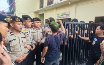 Polda Sulbar Kawal Penyampaian Aspirasi secara Humanis, Situasi Kota Mamuju Tetap Aman dan Kondusif