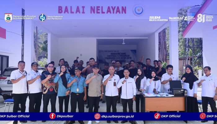 Nelayan Mamuju Resmi Naik Kelas! Bukan Cuma Melaut, Tapi Bersertifikat