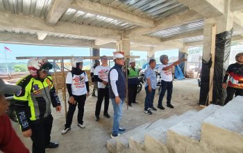 Pantau Progres Pembangunan Kantor Sat PJR di Lengke, Kapolda Sulbar Tekankan Kualitas Bangunan dan Fasilitas Penunjang