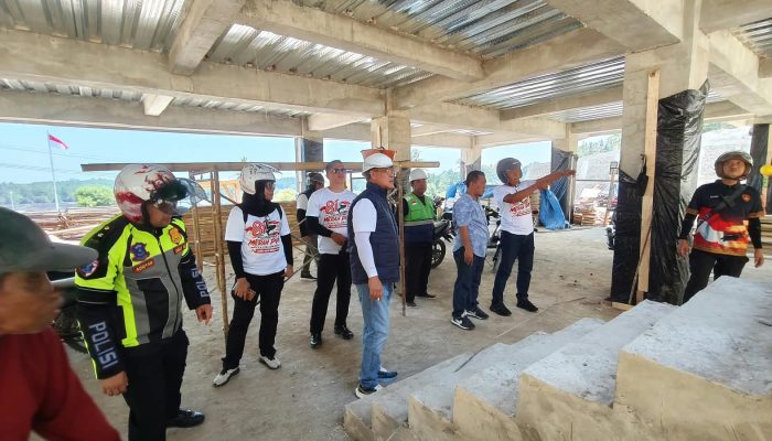 Pantau Progres Pembangunan Kantor Sat PJR di Lengke, Kapolda Sulbar Tekankan Kualitas Bangunan dan Fasilitas Penunjang