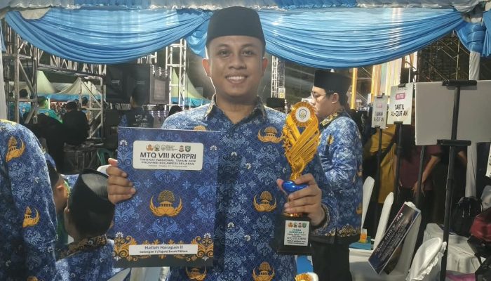 Tampil di Cabang Hafalan 7 Surah, Fadhil Taswin Raih Juara Harapan II untuk Sulbar