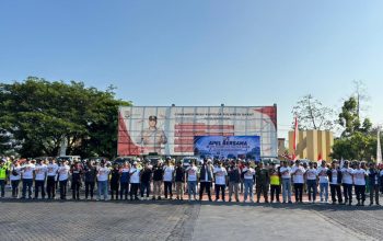 Hadiri Apel Sabuk Kamtibmas, Disperkimtanhub Sulbar Perkuat Komitmen Keselamatan Lalu Lintas 