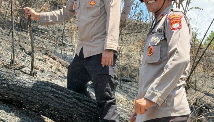 Antisipasi El Nino, Kapolres Mamasa Imbau Warga Waspada Karhutla   