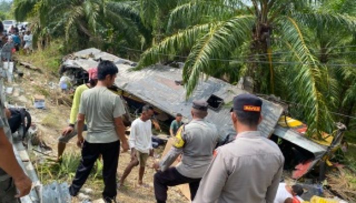 Gelar Perkara Kecelakaan Bus Maut, Gakkum Satlanta Polres Mateng Naikkan Status ke Penyidikan    